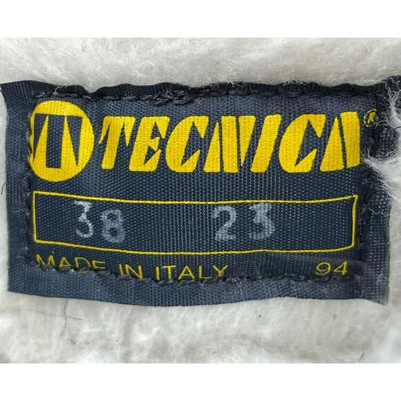 Tecnica Apres Winter Ski Boots Black Pony Hair &amp; Goat Fur Shearling Lining