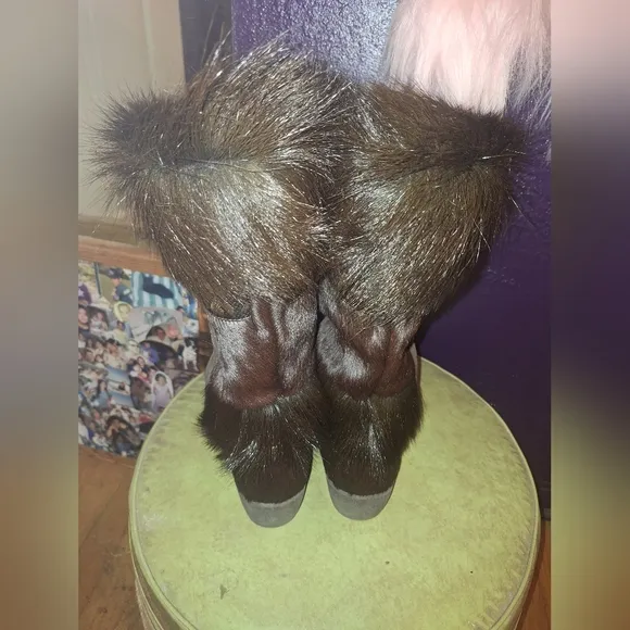 Tecnica Dark Brown Fur Boots