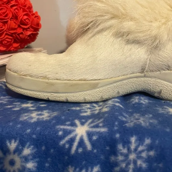 🐐Tecnica Italian Apres Skandia Cowhide Goat Fur Ski Winter Boots