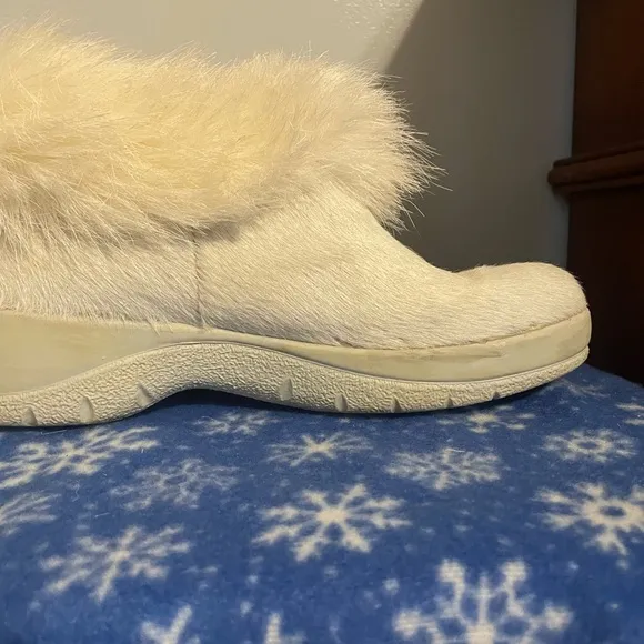 🐐Tecnica Italian Apres Skandia Cowhide Goat Fur Ski Winter Boots