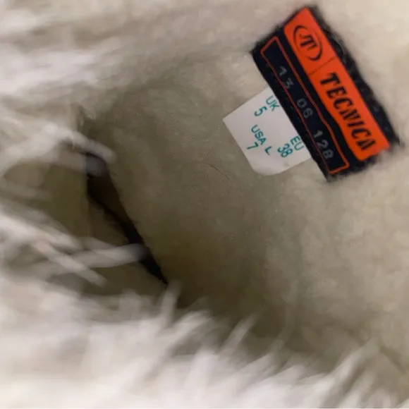 🐐Tecnica Italian Apres Skandia Cowhide Goat Fur Ski Winter Boots