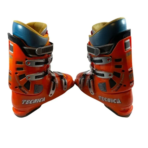 Tecnica TNT Explosion 8 AVS Power Frame Carbon Size US7.5 UK41 Orange Ski Boots