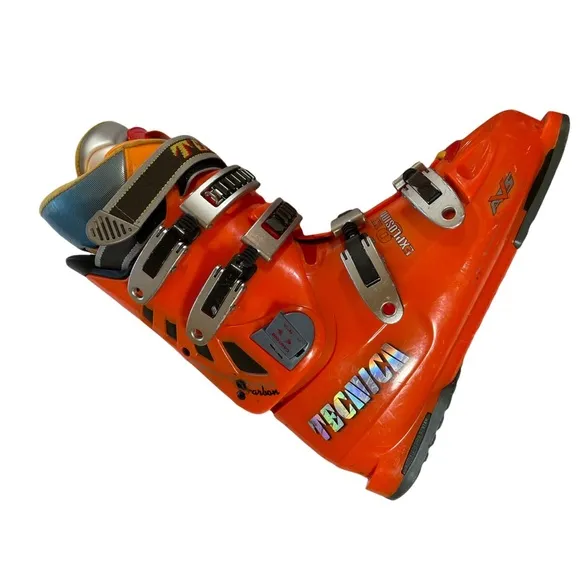 Tecnica TNT Explosion 8 AVS Power Frame Carbon Size US7.5 UK41 Orange Ski Boots