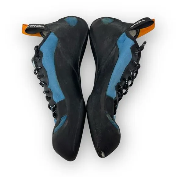 Tenaya Tanta Blue M4 Tech Strechtex Rock Climbing Shoes Unisex Size M 8.5 W 9.5