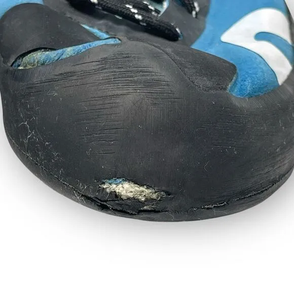 Tenaya Tanta Blue M4 Tech Strechtex Rock Climbing Shoes Unisex Size M 8.5 W 9.5
