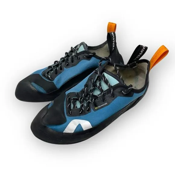 Tenaya Tanta Blue M4 Tech Strechtex Rock Climbing Shoes Unisex Size M 8.5 W 9.5