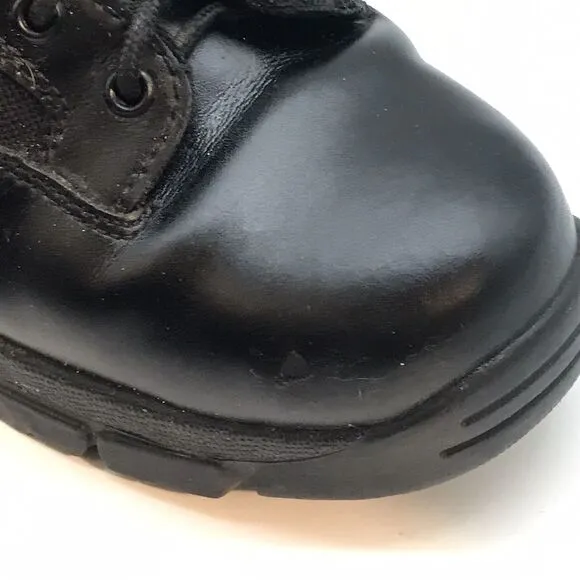 Texas Steer Kadmo Safety Toe Work Boots Men's 9.5W Black Slip &amp; Oil Resistant