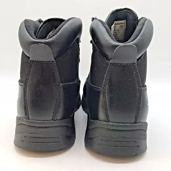 Texas Steer Kadmo Safety Toe Work Boots Men's 9.5W Black Slip &amp; Oil Resistant