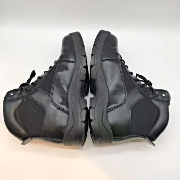 Texas Steer Kadmo Safety Toe Work Boots Men's 9.5W Black Slip &amp; Oil Resistant