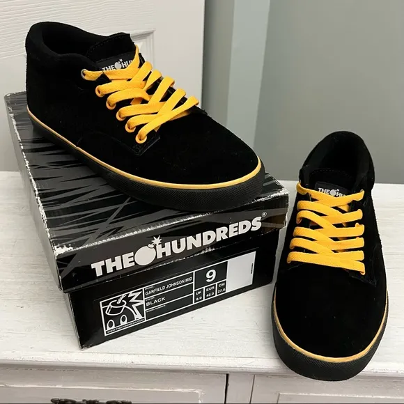 The Hundreds Garfield Johnson Mid Black and Gold with Original Box RARE