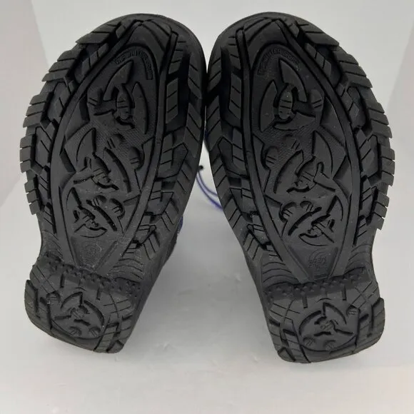 The North Face Girls Alpenglow IV Purple Gray Ski Waterproof Size 7 Snow Boots