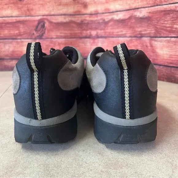 The North Face Grey &amp; Black Women's Trail Hiking Boot Shoes