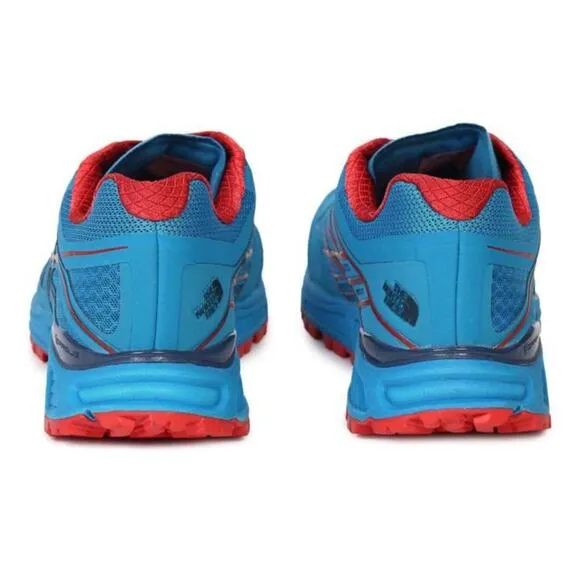The North Face Men'sUltra Endurance Hyper Blue/ High Risk Red Size 11.5