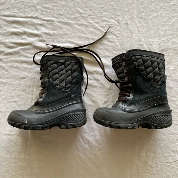 The North Face Unisex Waterproof Kid’s Boots Size 12 Thermoball Fall Winter