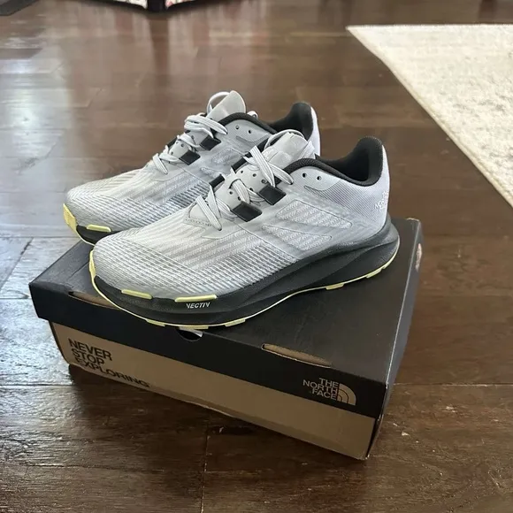 The North Face-Vectiv Eminus Trail Running Shoes-Gray/black-Brand New