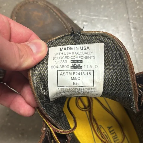 Thorogood waterproof boots