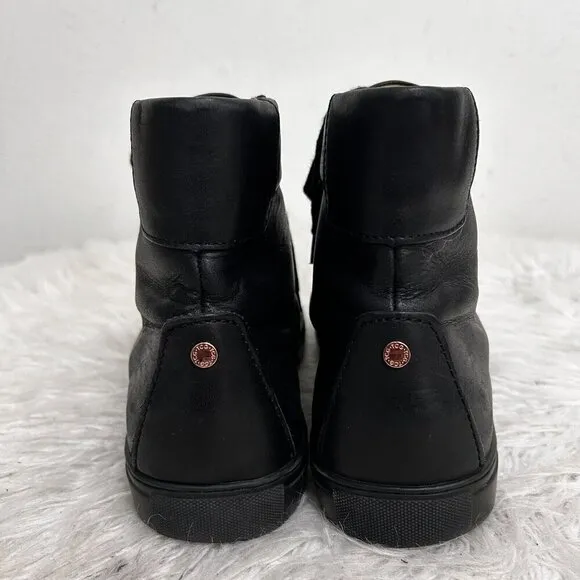 Thoroughly Crafted Goods Men’s High-top Sneaker Shoes Black Lace Up Size 11 / 44