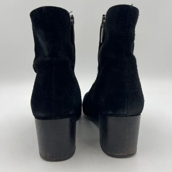 Thursday Boot Company Paloma Booties Black Suede Boots