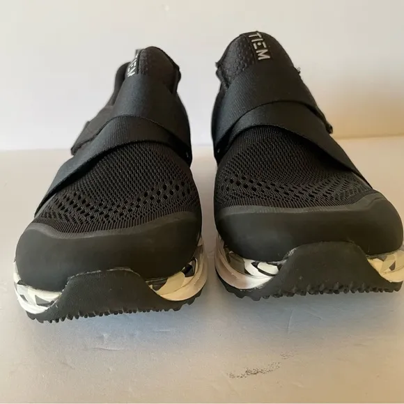 Tiem Cycling Black Tennis Shoes US 10