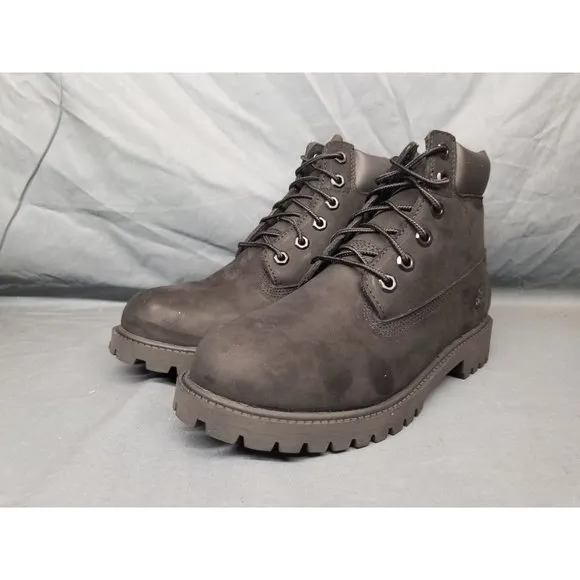 Timberland Boys 6 Inch Premium Waterproof Boots Black Size 5 NEW NO BOX!