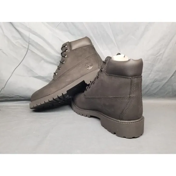 Timberland Boys 6 Inch Premium Waterproof Boots Black Size 5 NEW NO BOX!