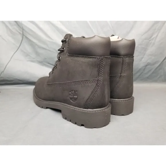 Timberland Boys 6 Inch Premium Waterproof Boots Black Size 5 NEW NO BOX!