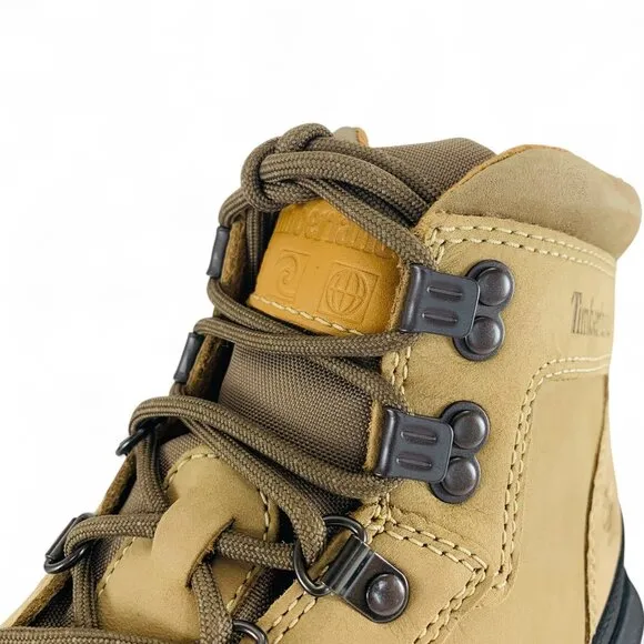 Timberland Converge Mid Lace-up Waterproof Beige Nubuck Men's Boots TB0A2QQUEN3
