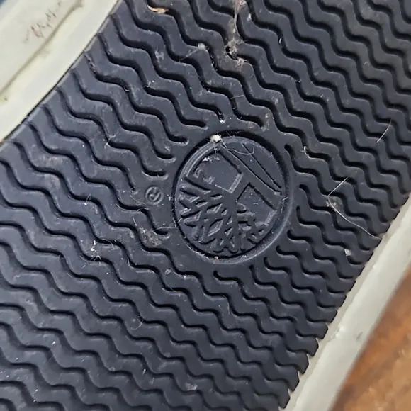 Timberland Leather Americana Deck High Top Sneakers - Size 11