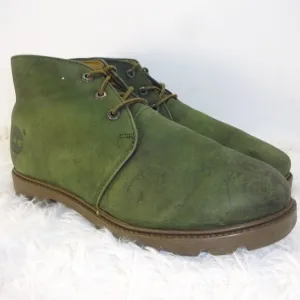 𝅺timberland Made in USA Mens Size 9.5 W Green