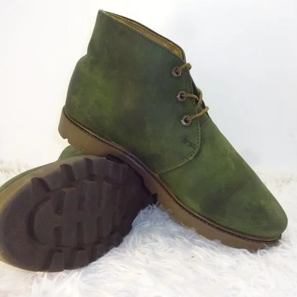 𝅺timberland Made in USA Mens Size 9.5 W Green