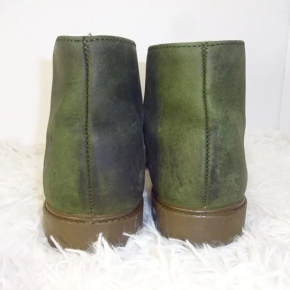𝅺timberland Made in USA Mens Size 9.5 W Green