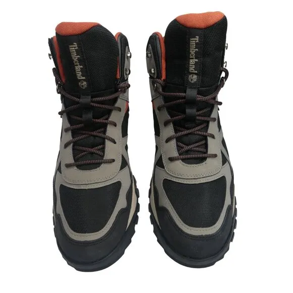 Timberland Men's Lincoln Peak Waterproof Mid Hiker Grey Boots Size 13