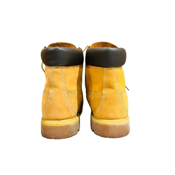Timberland Men’s Premium Waterproof Wheat Nubuck Leather Boots Sz 13