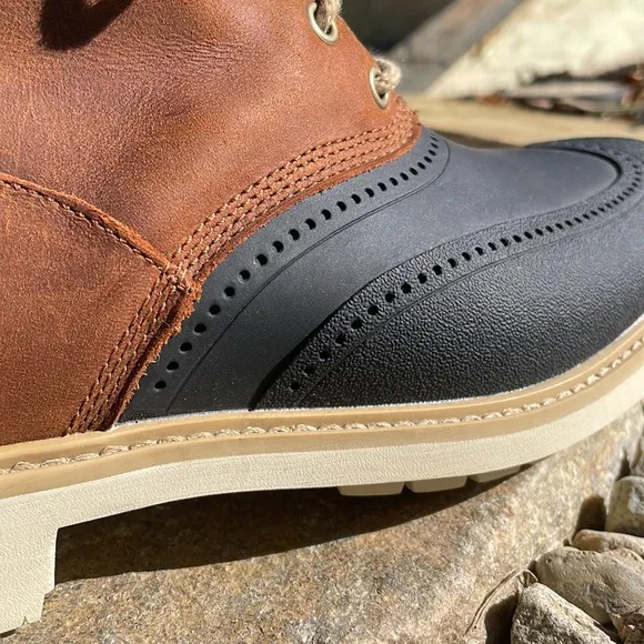 Timberland (NEW) Men's Stormbuck Waterproof Glazed TecTuff Leather Duck Boots