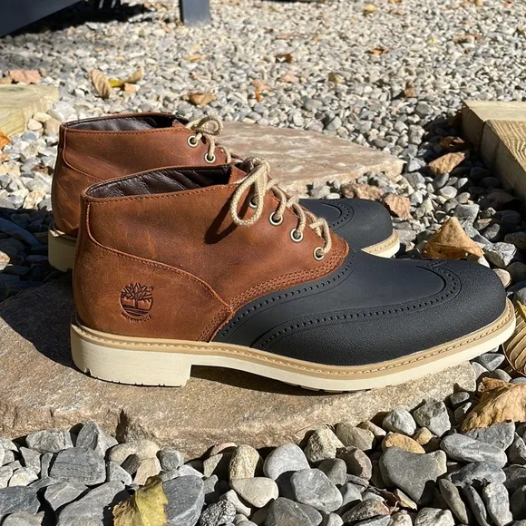 Timberland (NEW) Men's Stormbuck Waterproof Glazed TecTuff Leather Duck Boots