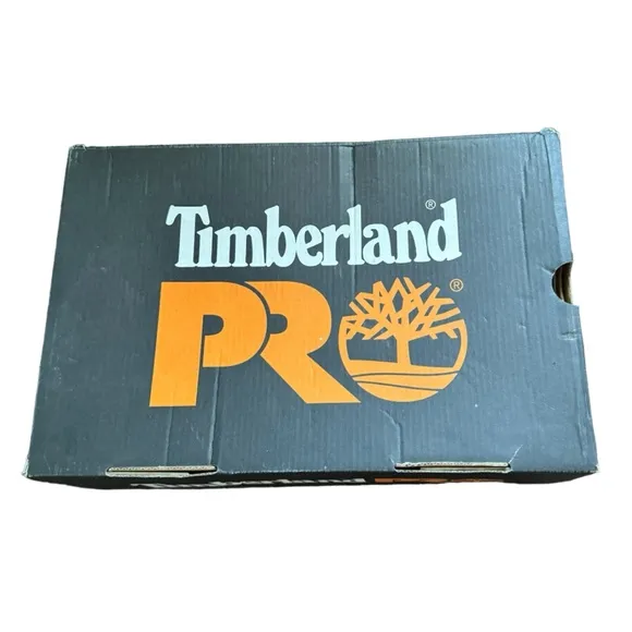 Timberland Pro In Box Titan Oxford Safety Toe Men's Brown Work Shoes Size 9M