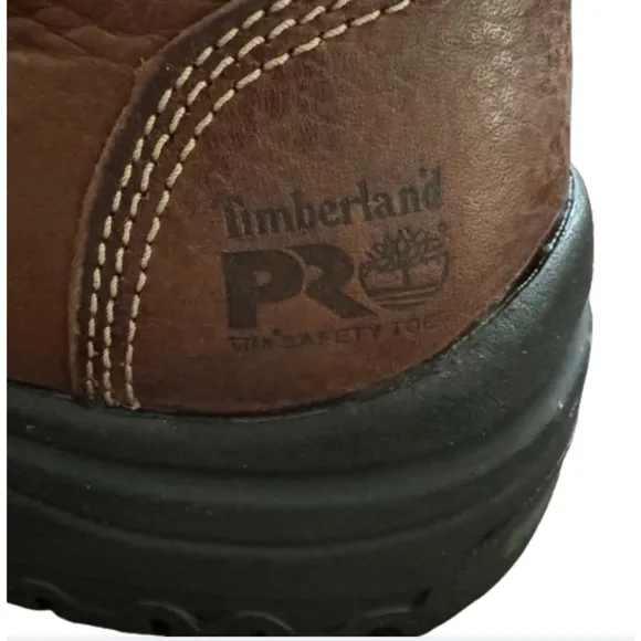 Timberland Pro In Box Titan Oxford Safety Toe Men's Brown Work Shoes Size 9M