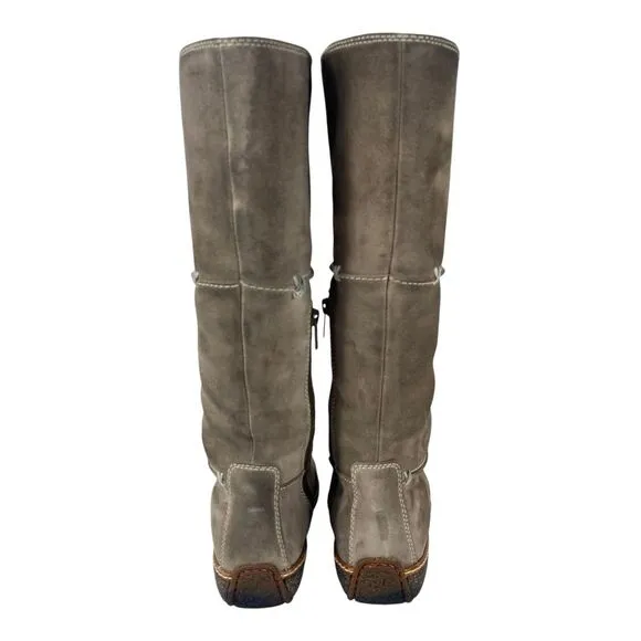 Timberland‎ Women's 8M Moorland Knee High Lace-Up Suede Waterproof Boots
