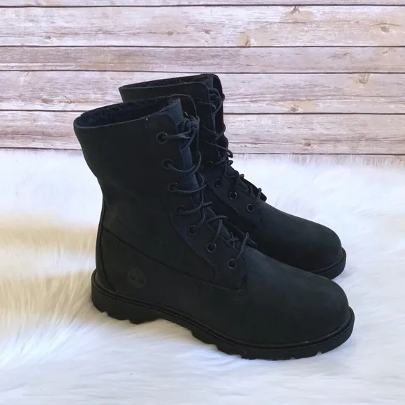 Timberland Women’s Linden Woods WP Fleece Fold Down Boots