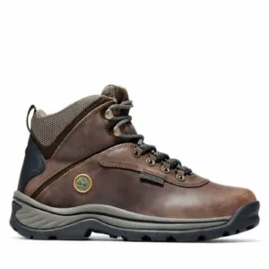 Timberland Womens White Ledge Mid Waterproof Hiking Boots Size 9 Dark Brown