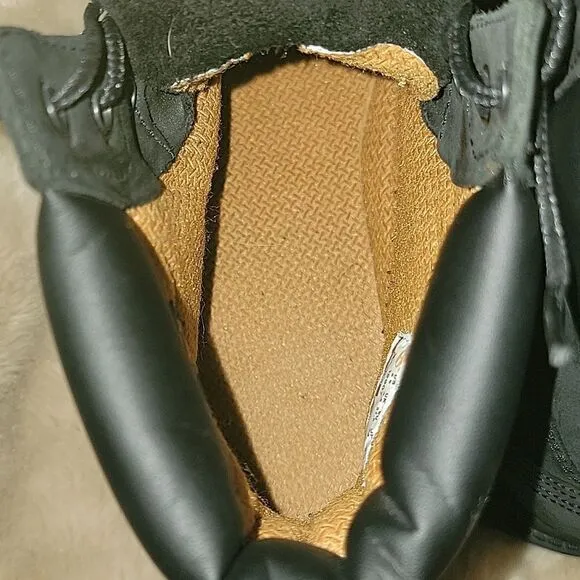 TIMBERLAND CLASSIC WATERPROOF 6-INCH BLACK BOOTS, SIZE 5