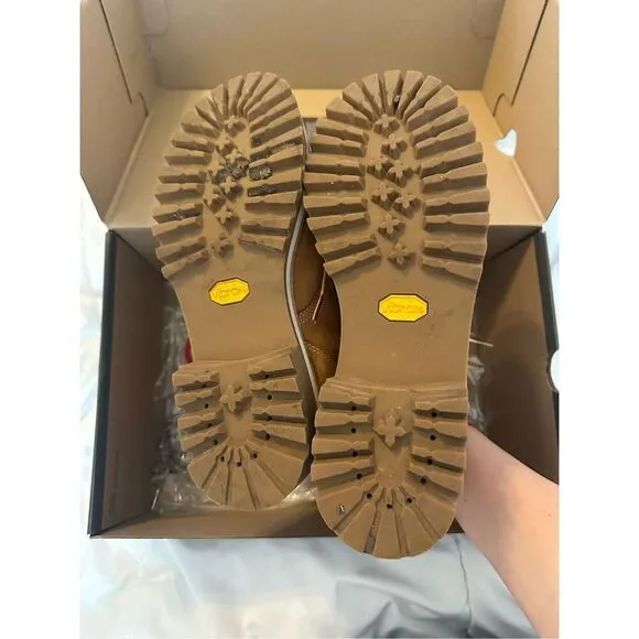 Timberland Womens LTD Heritage Vibram Lux Waterproof Wheat 6&quot; Boots Tan Size 7