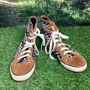 Tory Burch Noah  High Top Sneaker Shoes 9