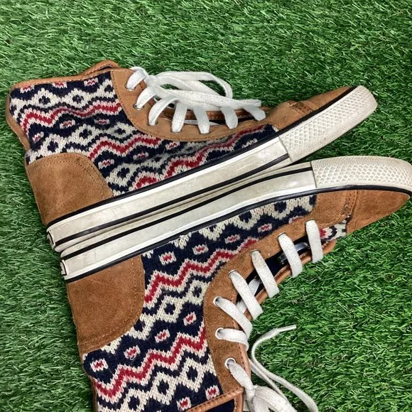 Tory Burch Noah  High Top Sneaker Shoes 9