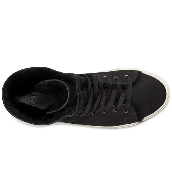 UGG Beven Genuine Shearling High Top Sneaker shoes cy