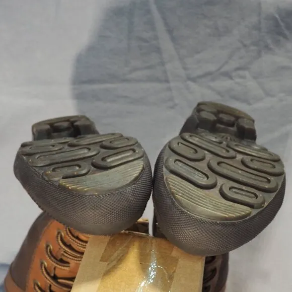 Ugg Boots Womens Size 8 Brown Leather Waterproof Shearling Adirondack Duck Hike