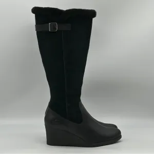 UGG Mischa Suede Leather Waterproof Wedge Boots. Size 9