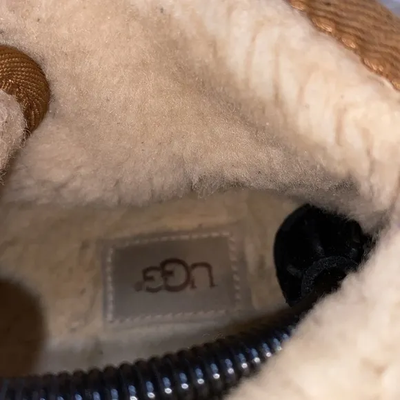 UGG Neumel ll chestnut sheepskin lace up boots