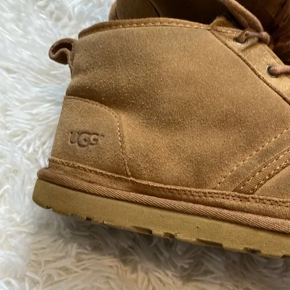 UGG Neumel ll chestnut sheepskin lace up boots