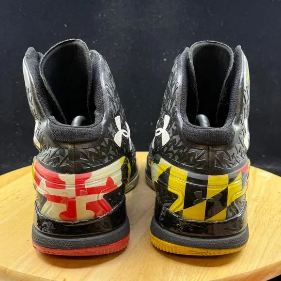 Under Armour Clutchfit Drive 3 High top Sneakers - Maryland Style- Size 10